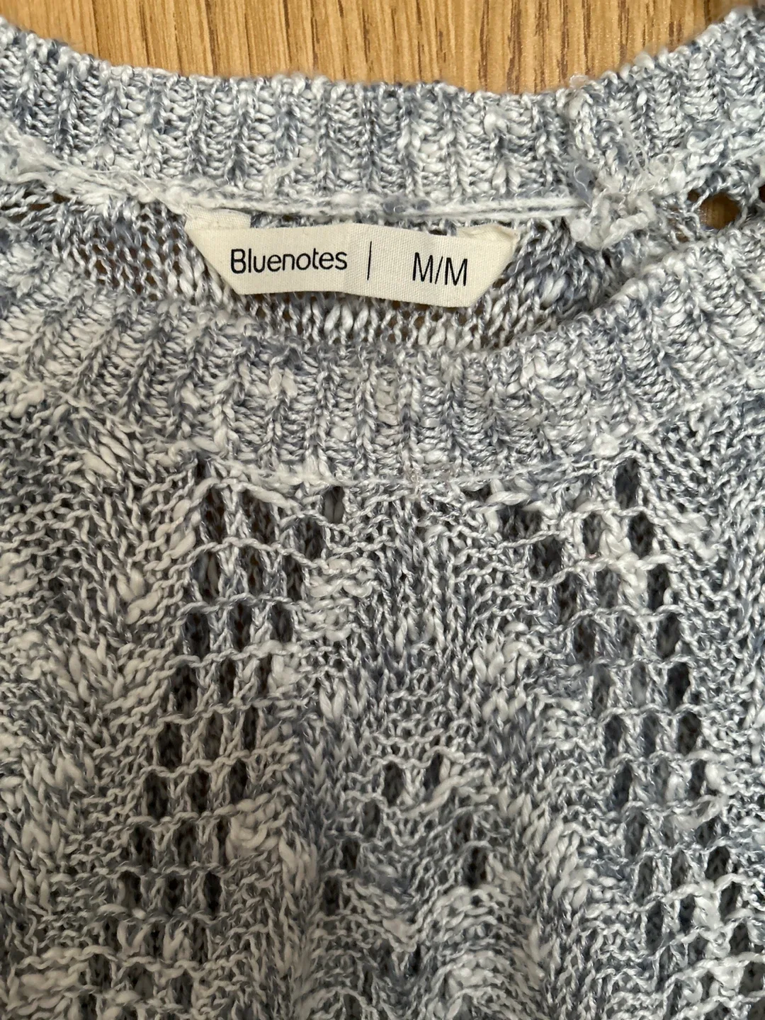 🥕 Bluenotes Open Knit Sweater -size M image indicator(2)