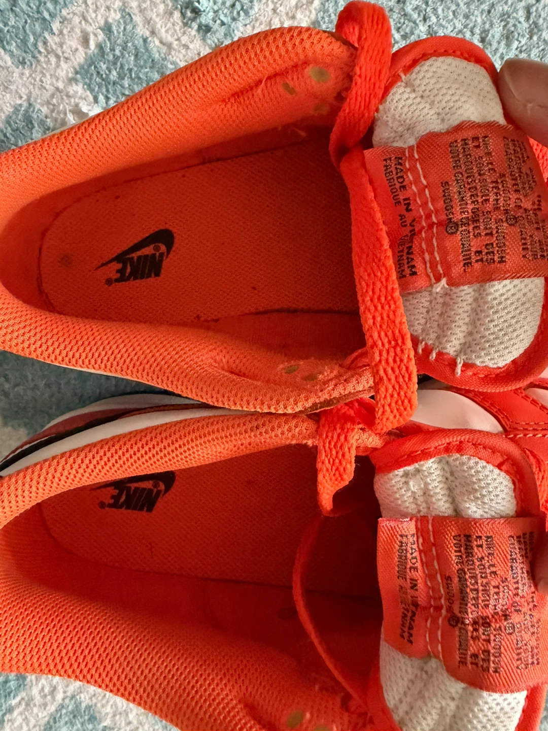 Nike Dunk Low Syracuse Orange Shoes Size 7Y - photo 3