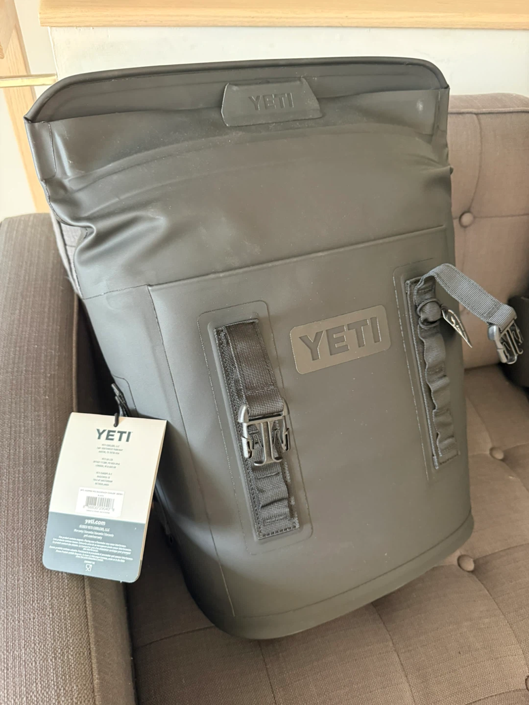 YETI Hopper M12 Backpack Soft Cooler - Black - photo 2