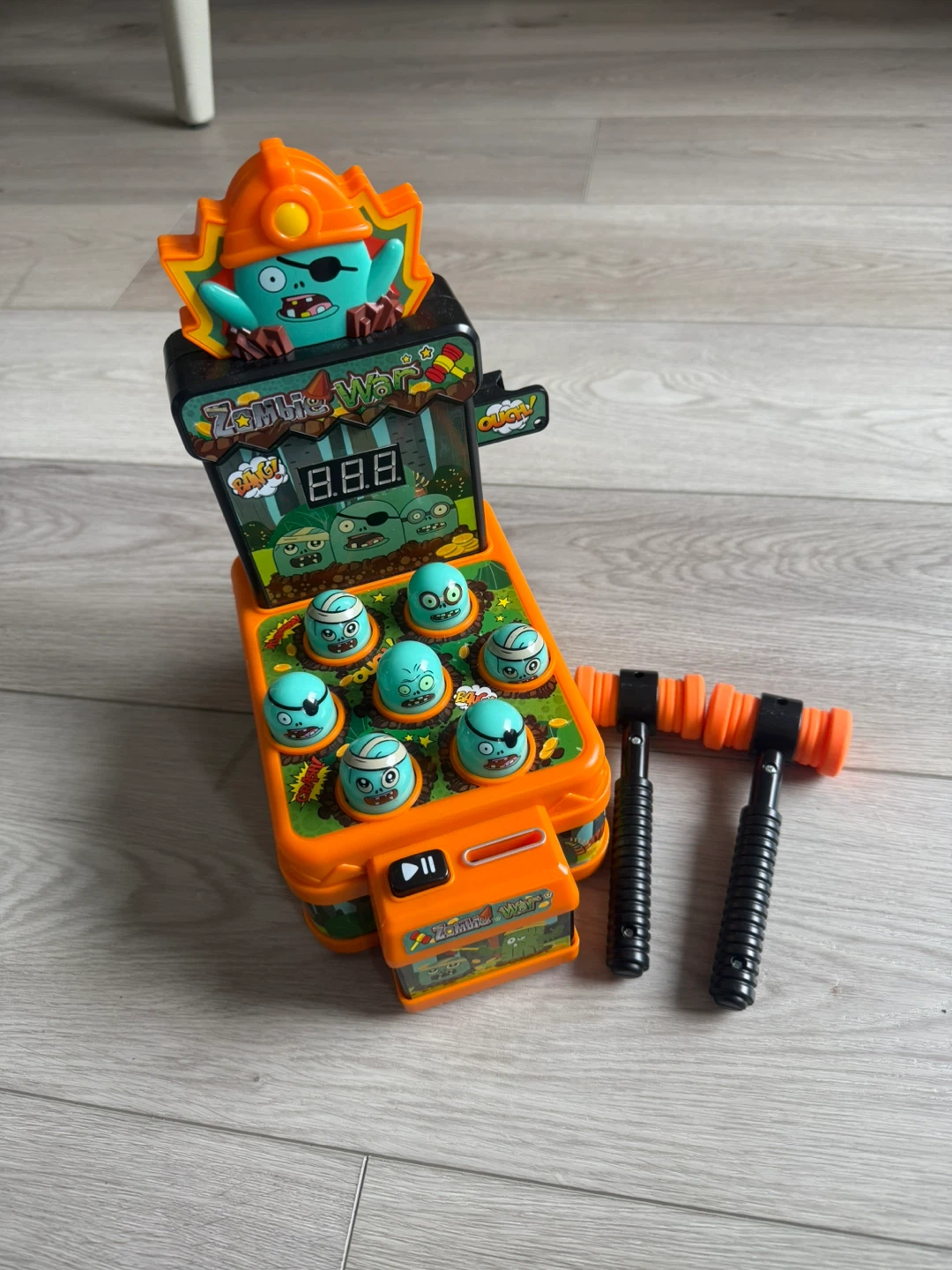 Mini Arcade Game Toy Kids Toddlers Whack Hammering Pounding Mole