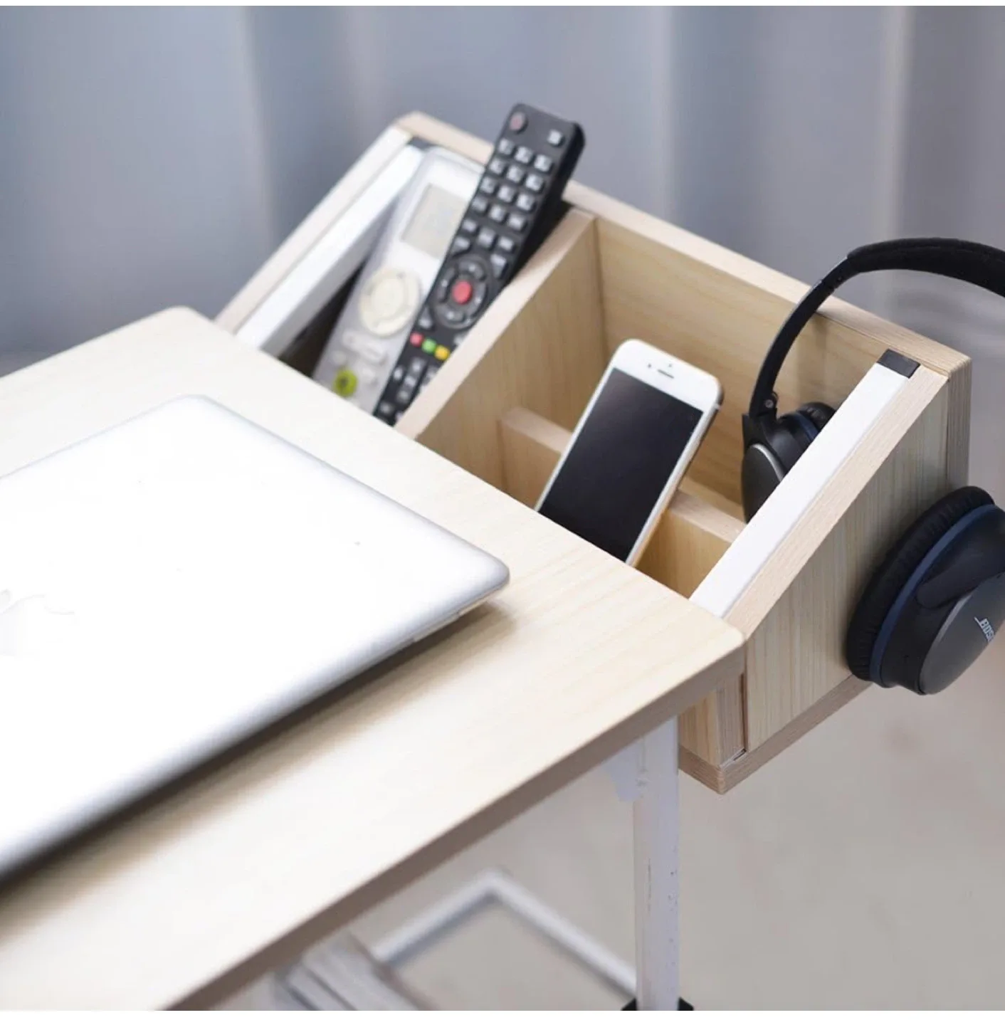 Adjustable Rolling Laptop Desk image indicator(2)