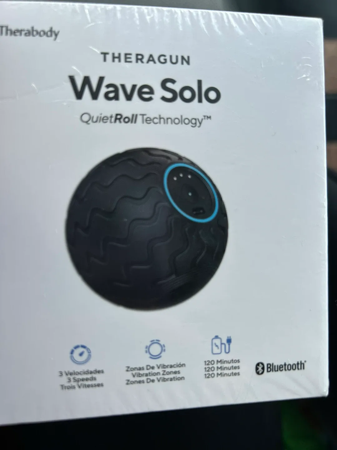 🥕 FACTORY SEALED GIFTABLE- Theragun Wave Solo Massage Ball - NEW image indicator(2)