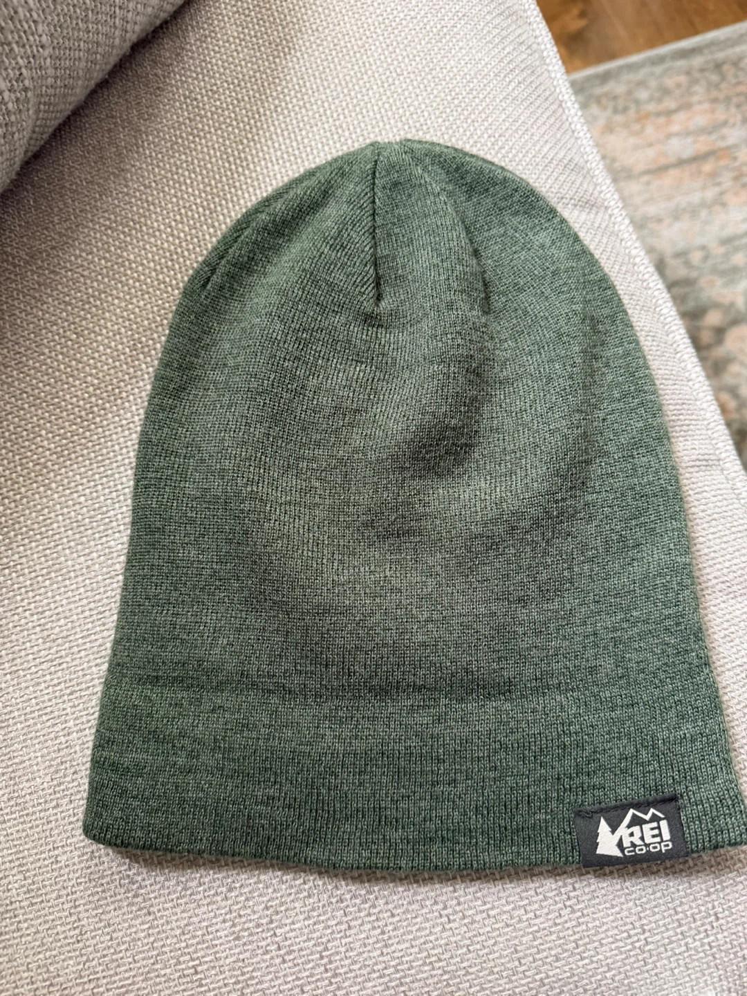 REI Co-op Unisex Lightweight Logo Green Beanie - photo 2