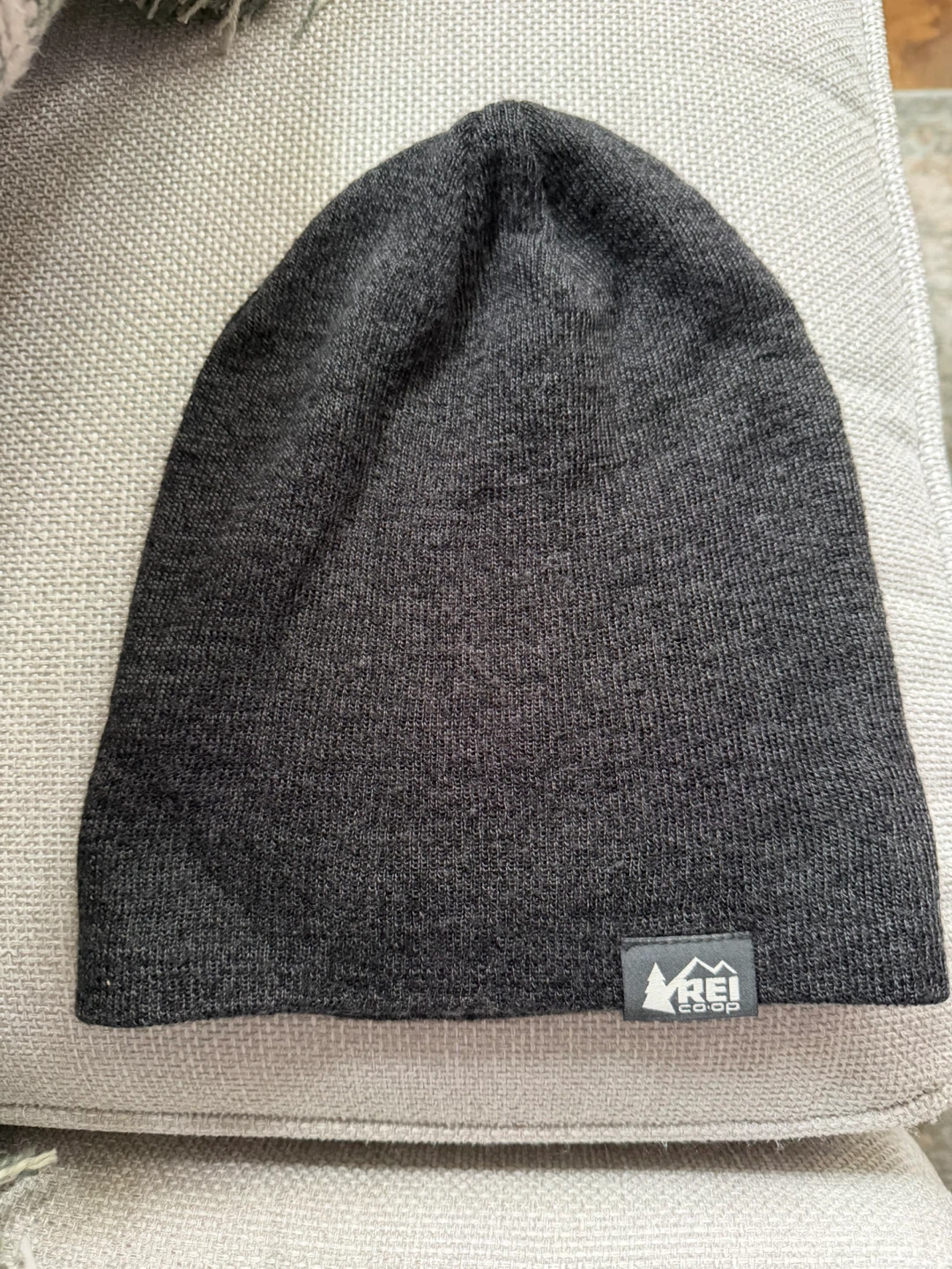 REI Co-op Unisex Lightweight Logo Gray Beanie - photo 2