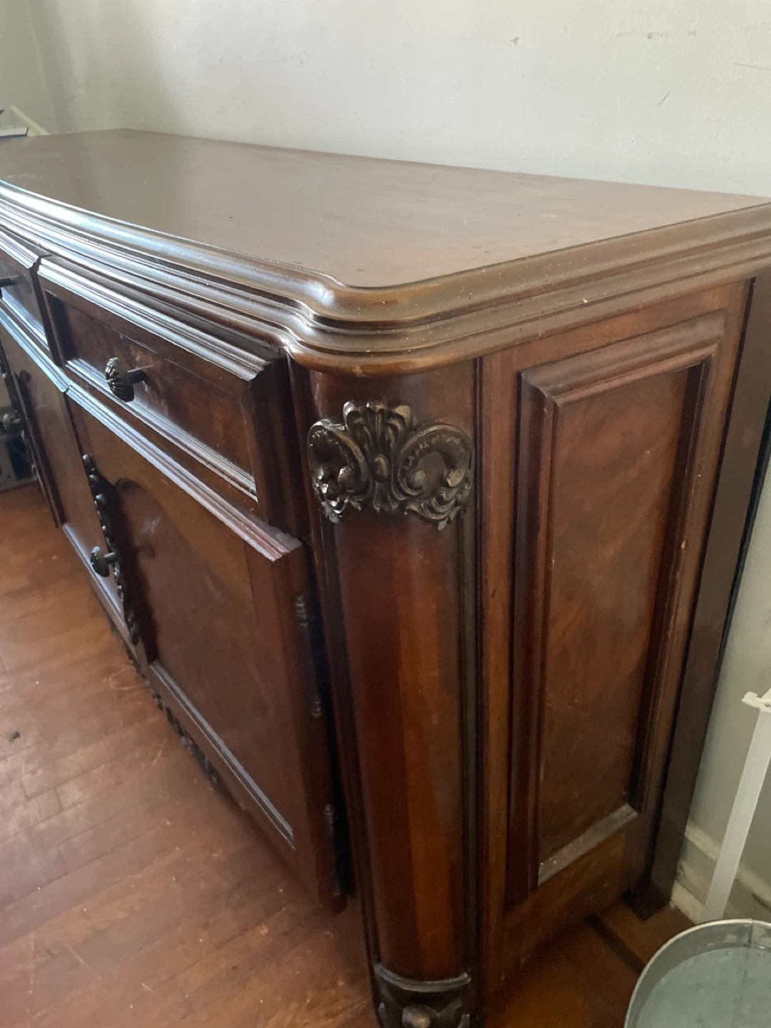 Antique Wood Buffet/Sideboard - photo 2