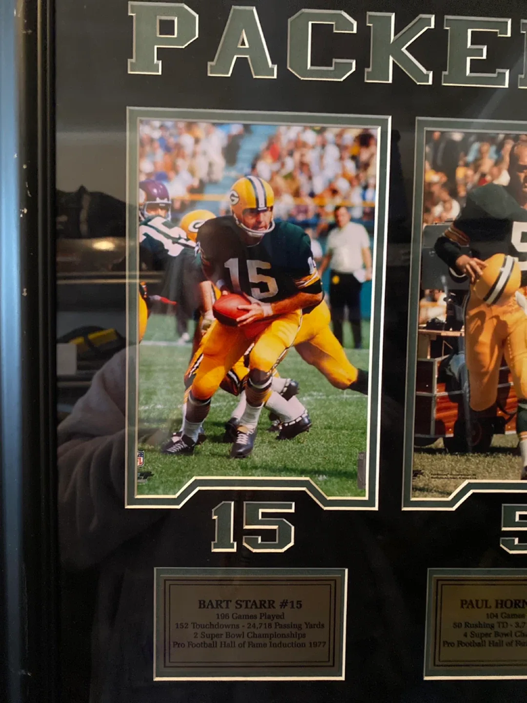 Green Bay Packers Legends Framed Photo image indicator(2)