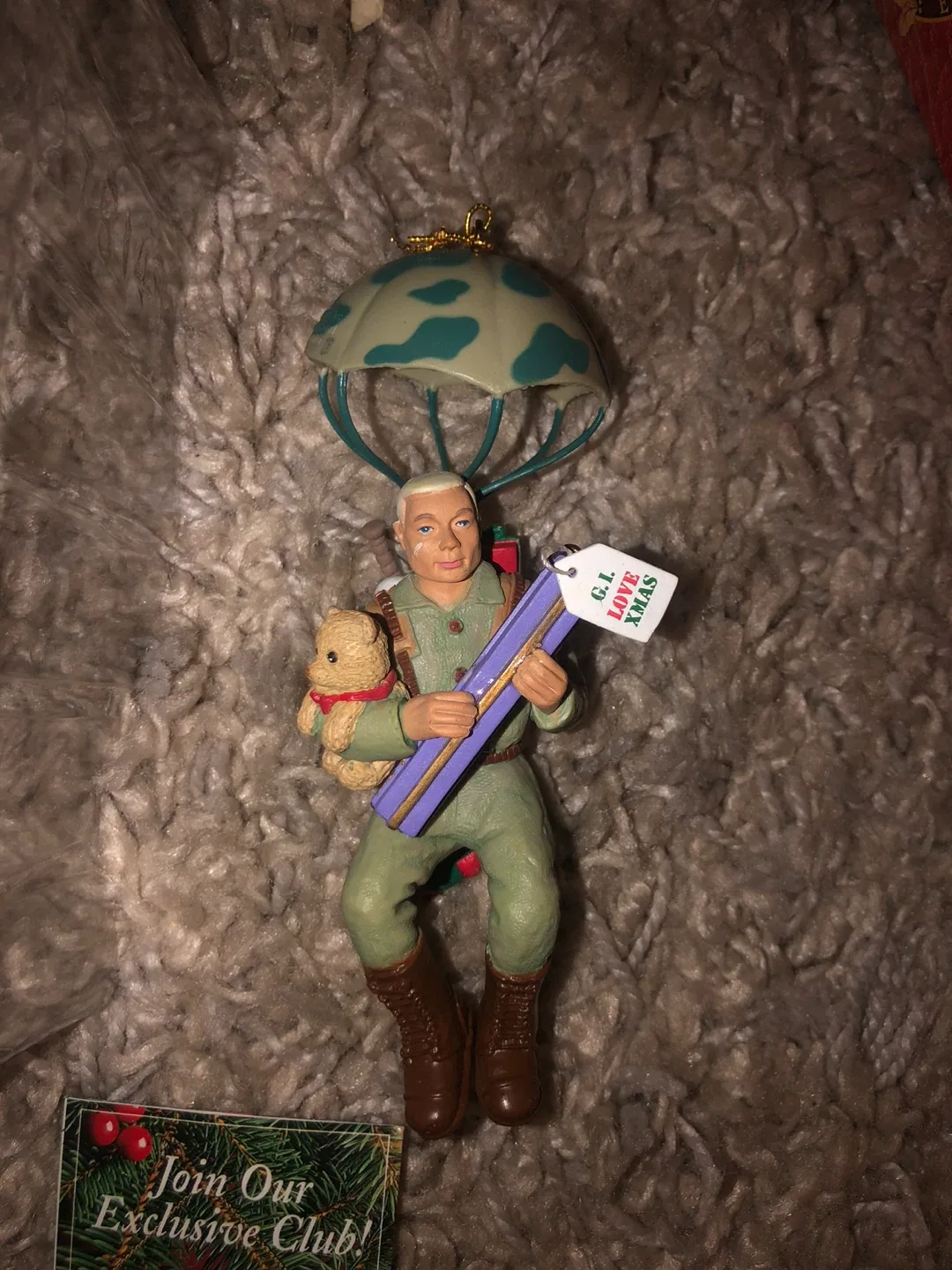 Enesco Masterpiece Treasury GI Joe Ornament 1997