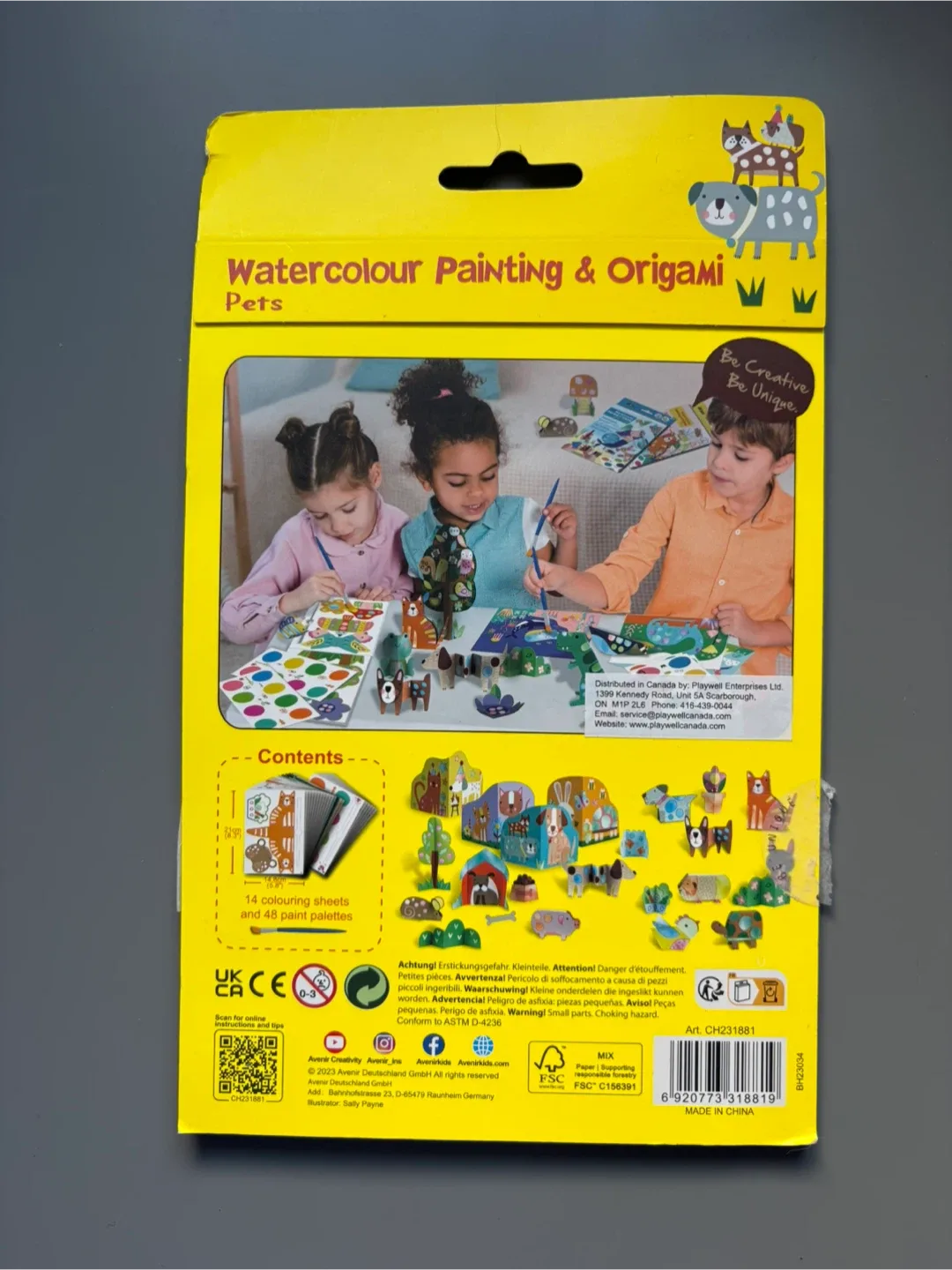 🥕 Avenir Watercolour Painting & Origami - Pets image indicator(2)