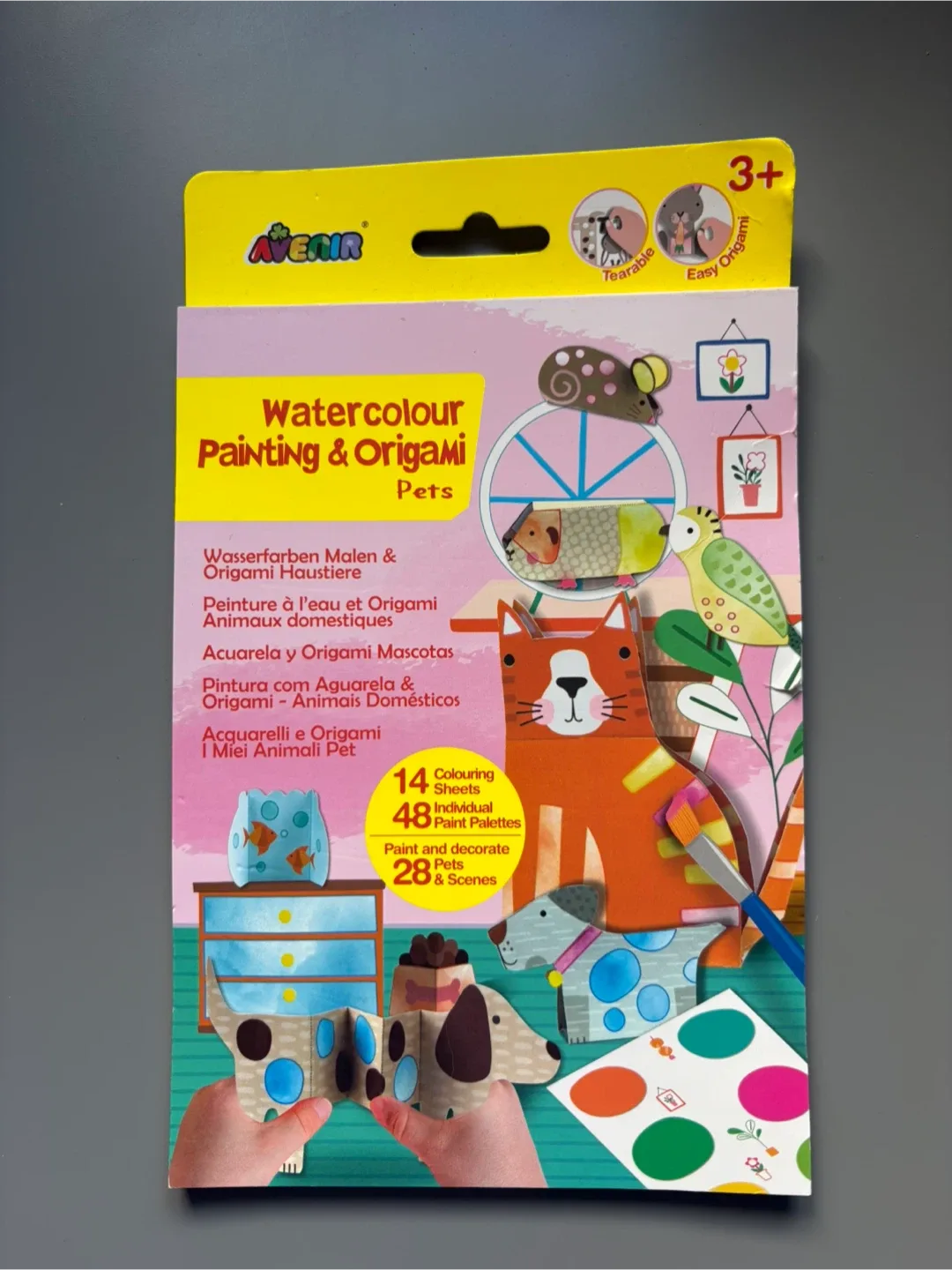 🥕 Avenir Watercolour Painting & Origami - Pets thumbnail