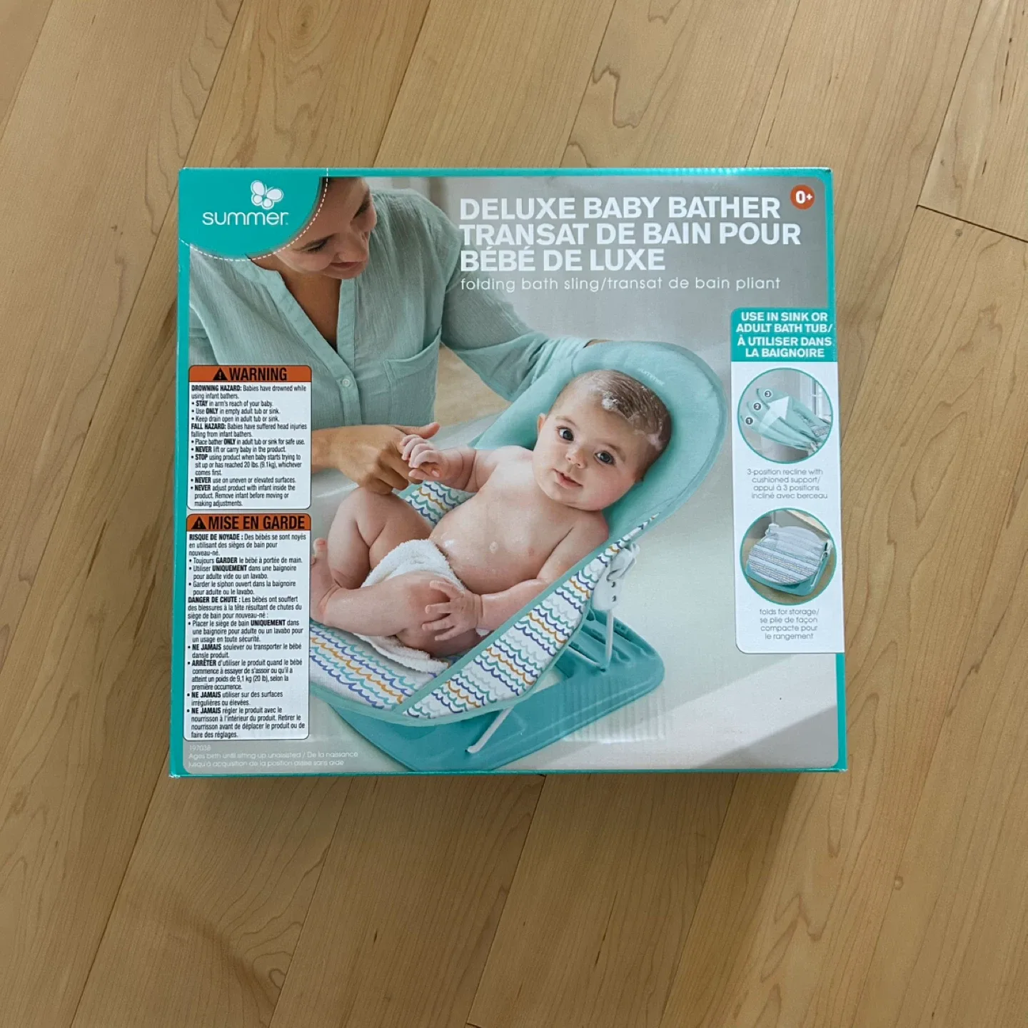 Portable Baby Bath image indicator(6)