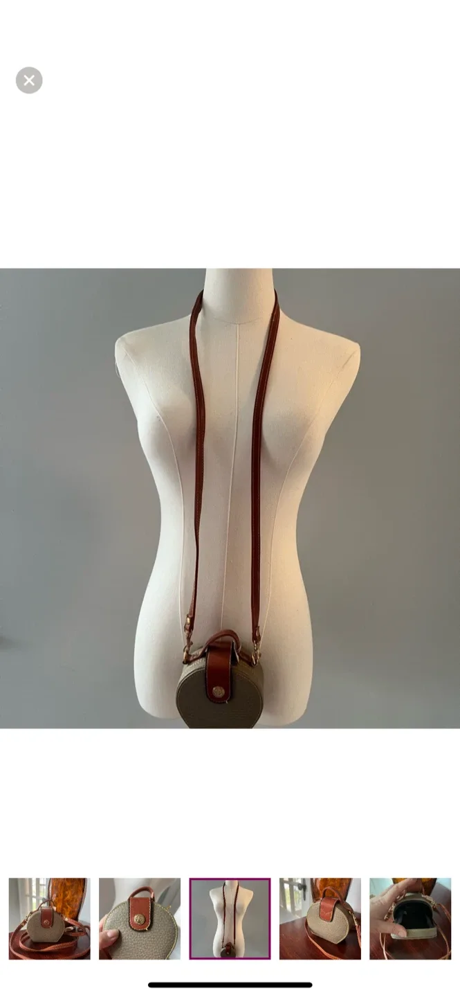 Dooney & Bourke look a like mini Crossbody Barrel Bag image indicator(3)