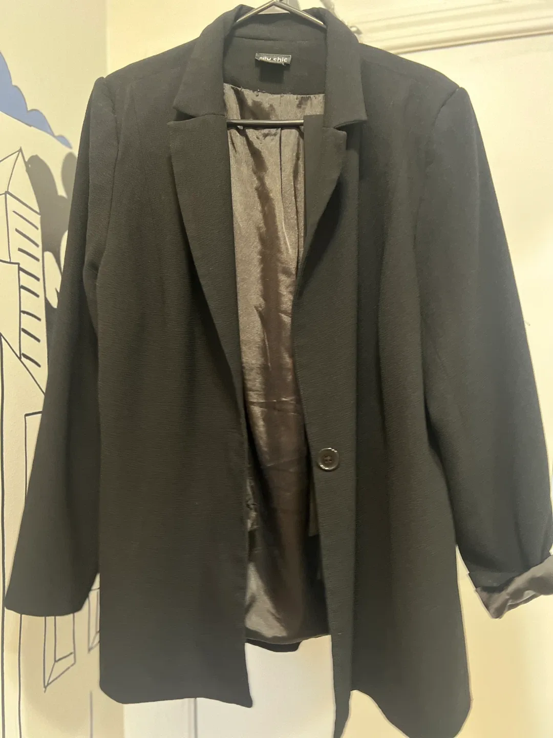 Shein Black Blazer thumbnail