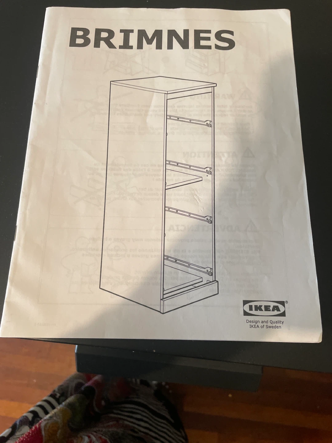 IKEA Brimnes Cabinet with Drawers - photo 3