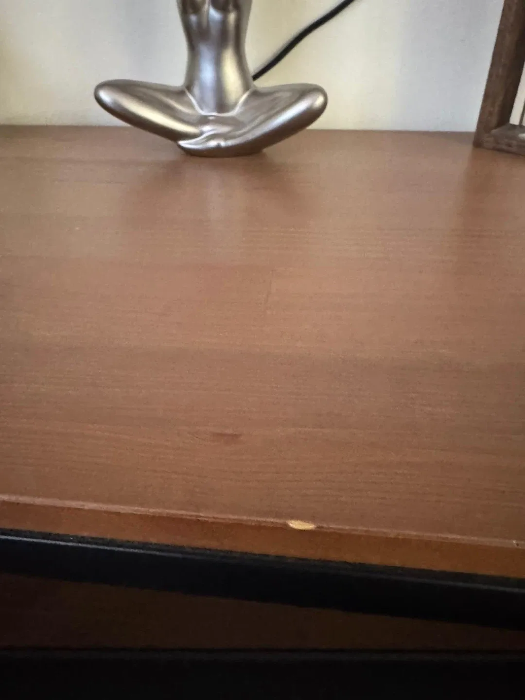 Black Metal & Wood FJÄLLBO TV bench image indicator(5)