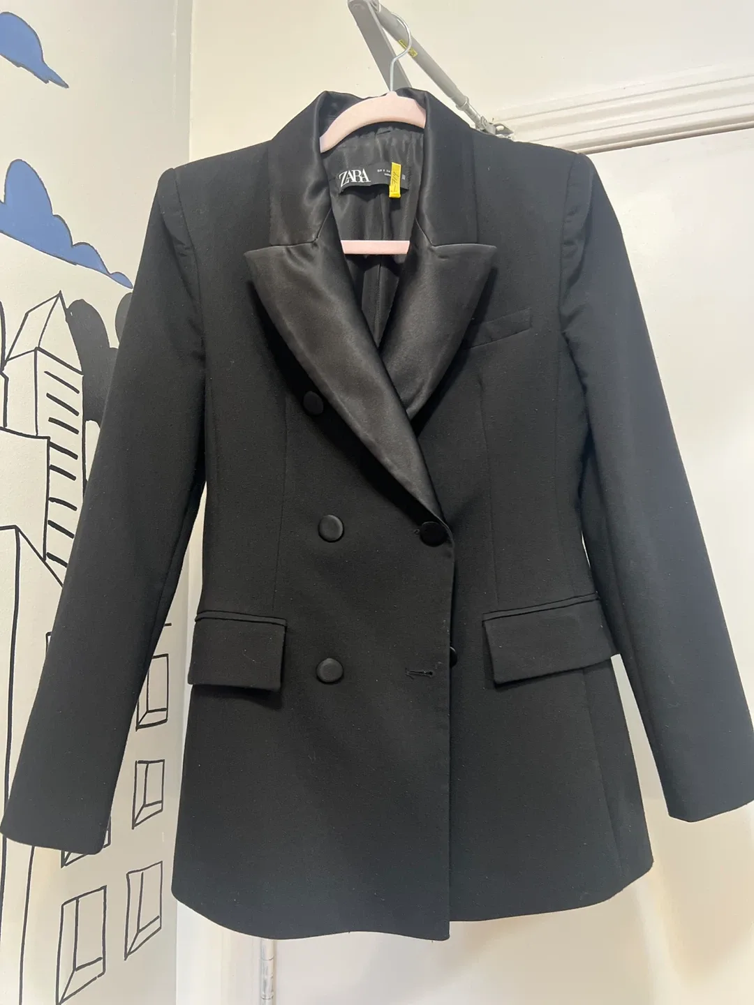 Zara Black Blazer - Size Small thumbnail