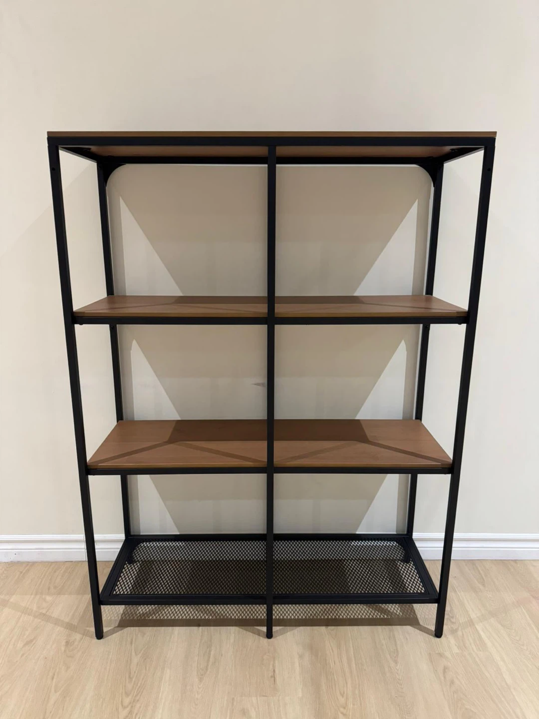 IKEA FJÄLLBO Shelf Unit - Black, 100x136 cm