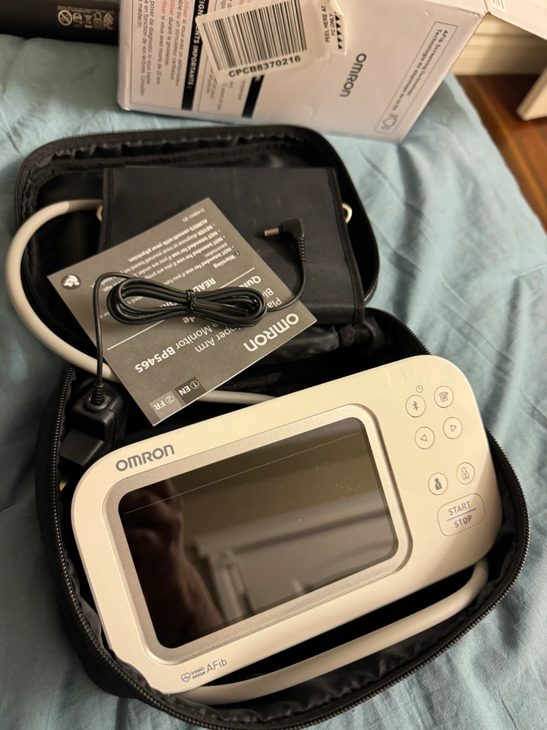Omron Platinum Upper Arm Blood Pressure Monitor - photo 4
