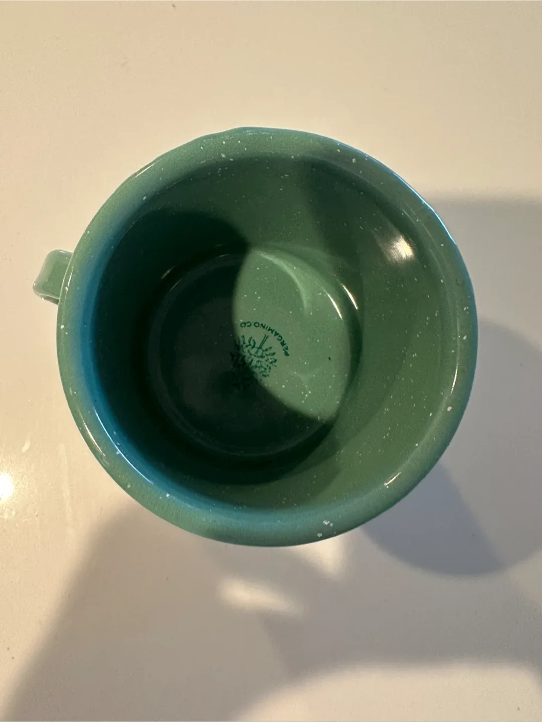 🥕Pergamino Green Enamel Mug image indicator(2)