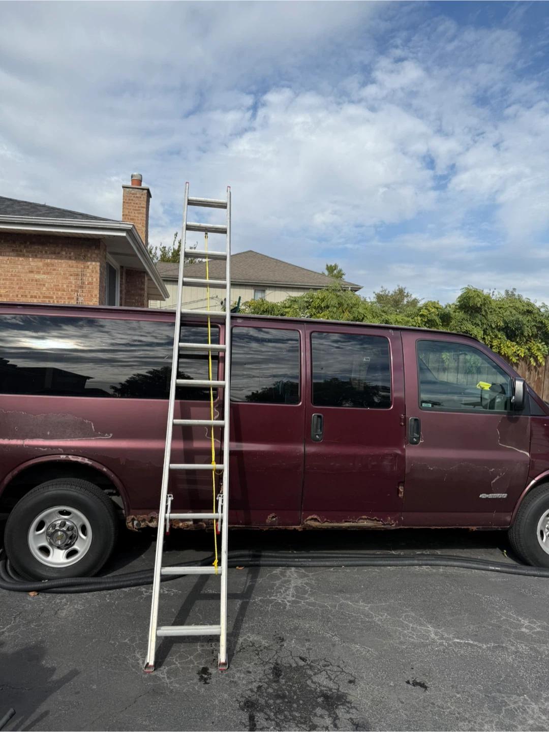 Werner D1124-2 24 ft Aluminum Ladder