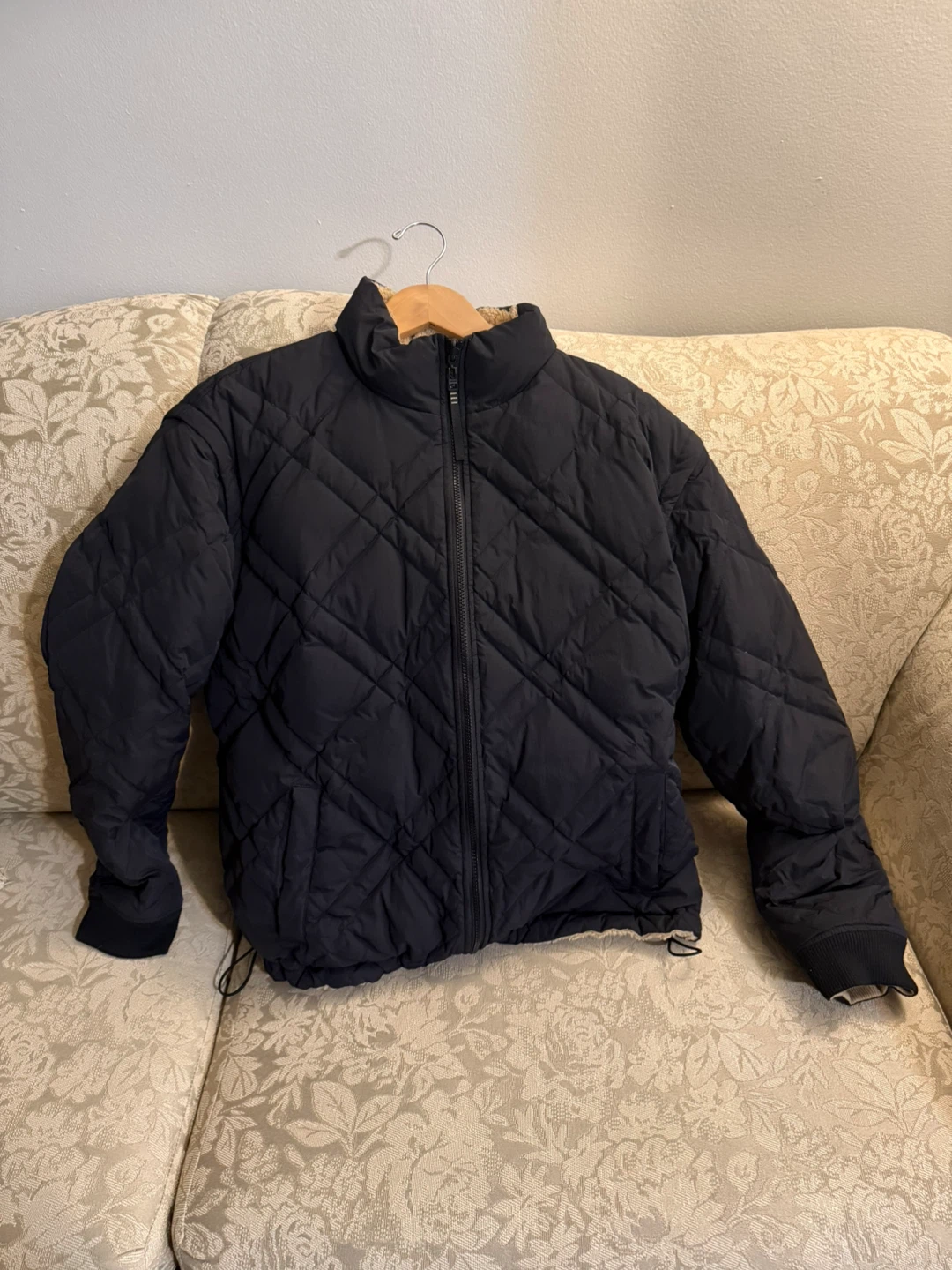 Esprit New York Black Quilted Jacket - Size L - photo 3