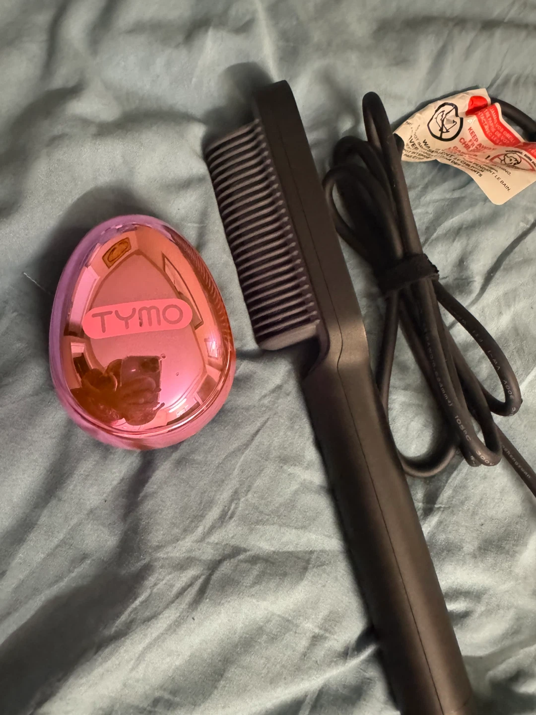 TYMO Hair Straightener Brush + Detangling Brush