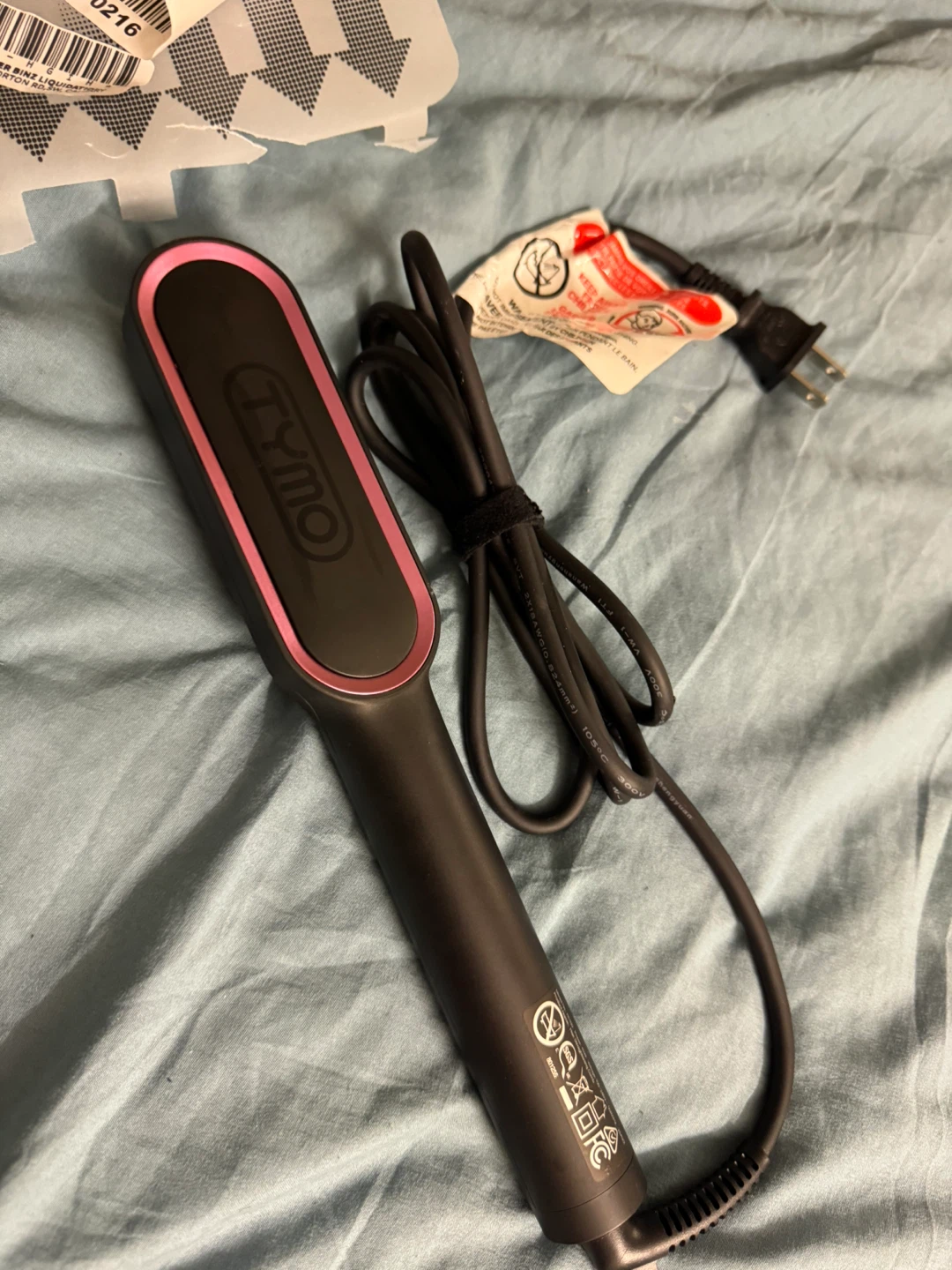 TYMO Hair Straightener Brush + Detangling Brush - photo 5