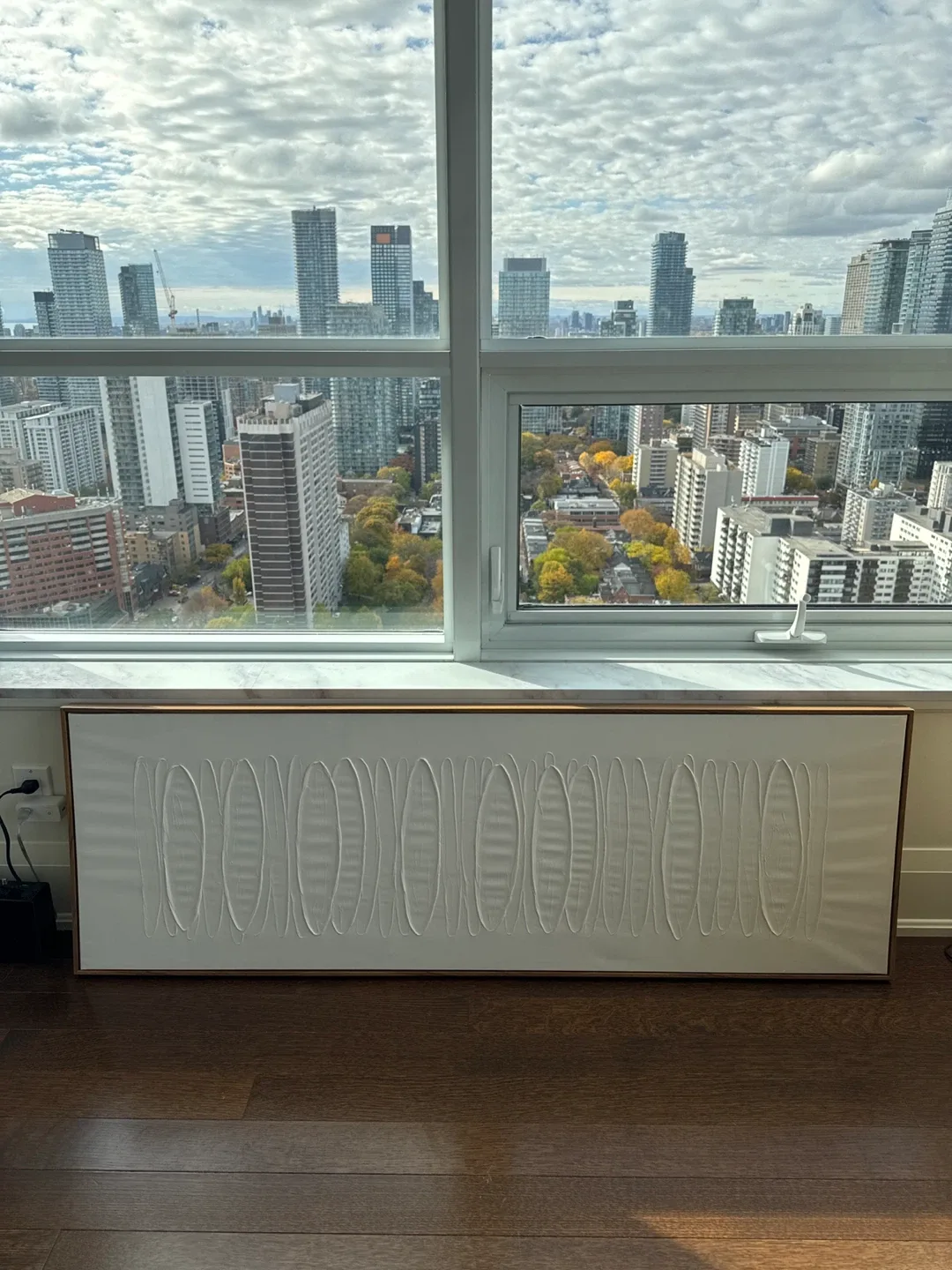 Framed Textured Wall Art - Modern Decor