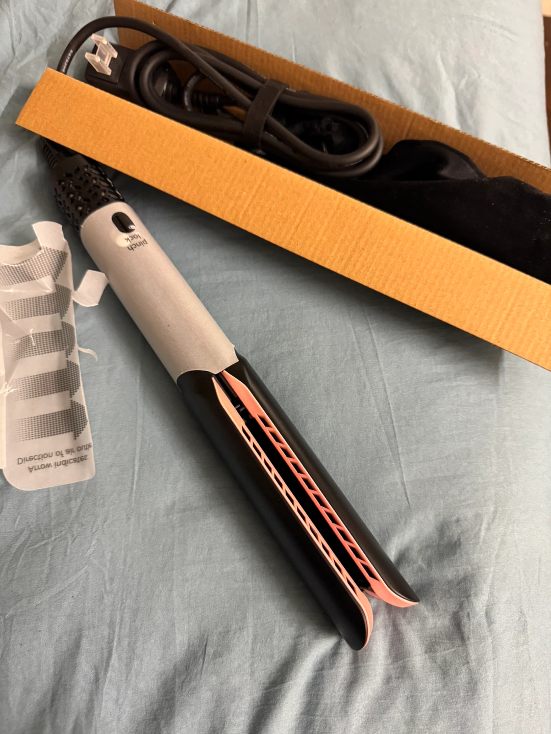 Supgaliy Ion Hair Straightener - Matte Black - photo 5