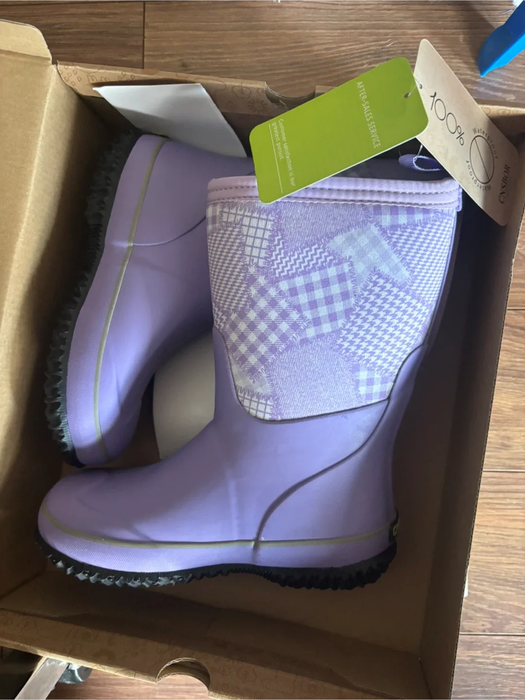 Kids Waterproof Boots - Size US 2 thumbnail