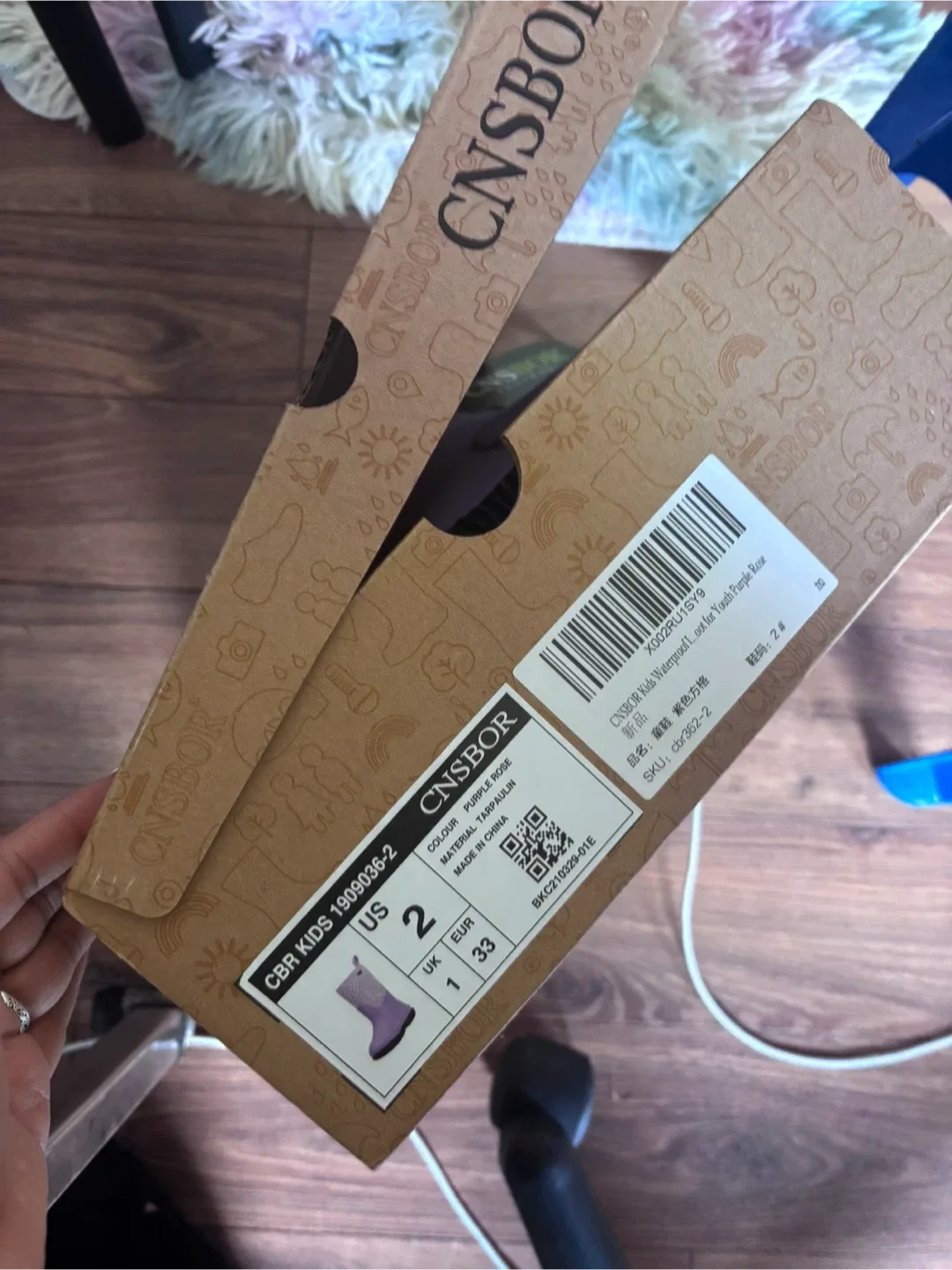 Kids Waterproof Boots - Size US 2 image indicator(3)