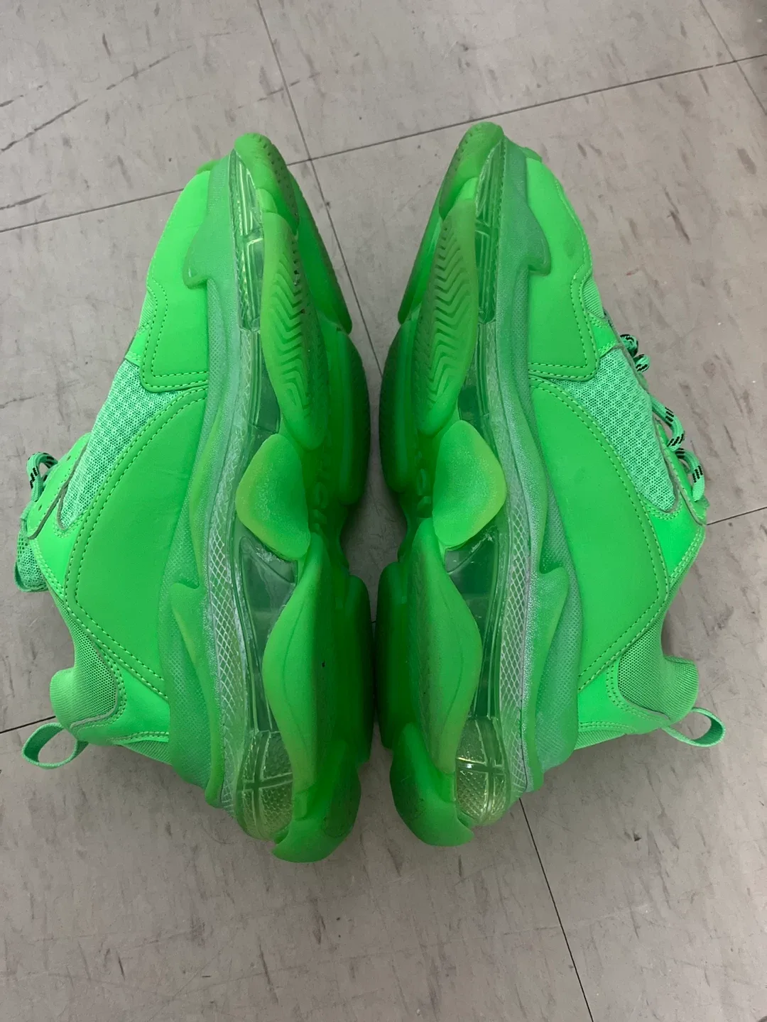 Balenciaga Triple S Neon Green Size 45 image indicator(4)
