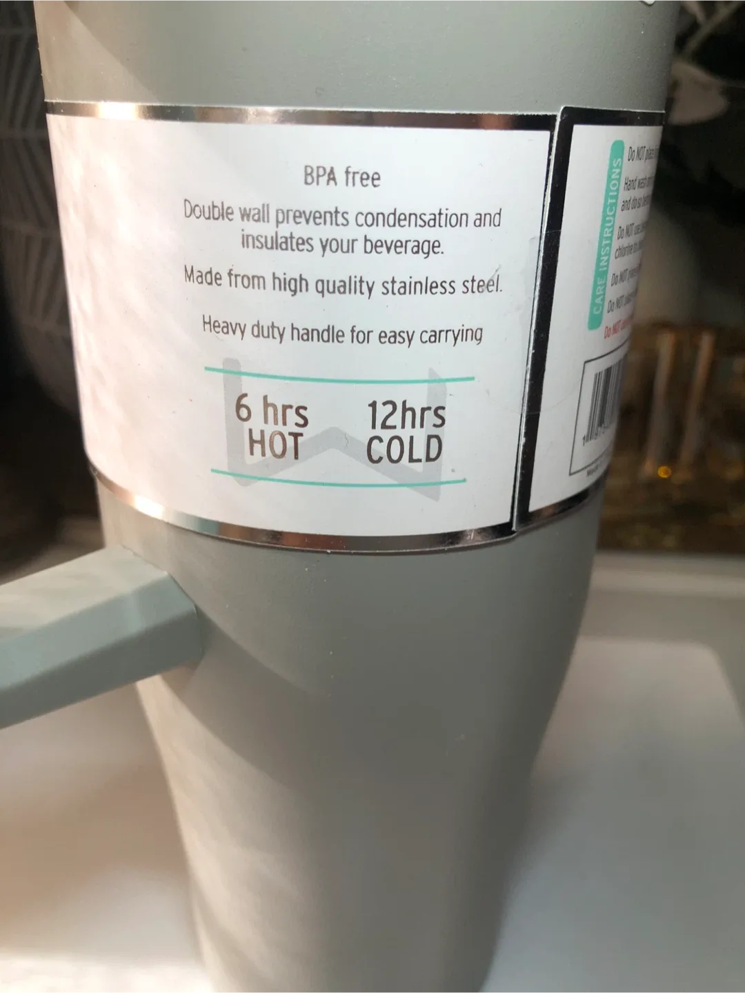 Wellness Double Wall Stainless Steel Tumbler 40oz image indicator(2)