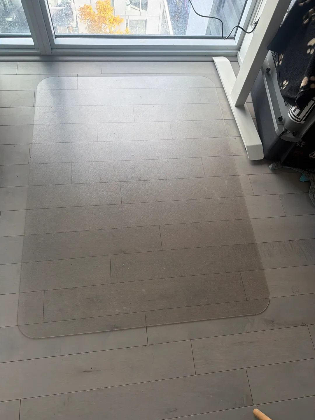 MOVING OUT SALE! Clear Office Chair Mat - Floor Protector thumbnail