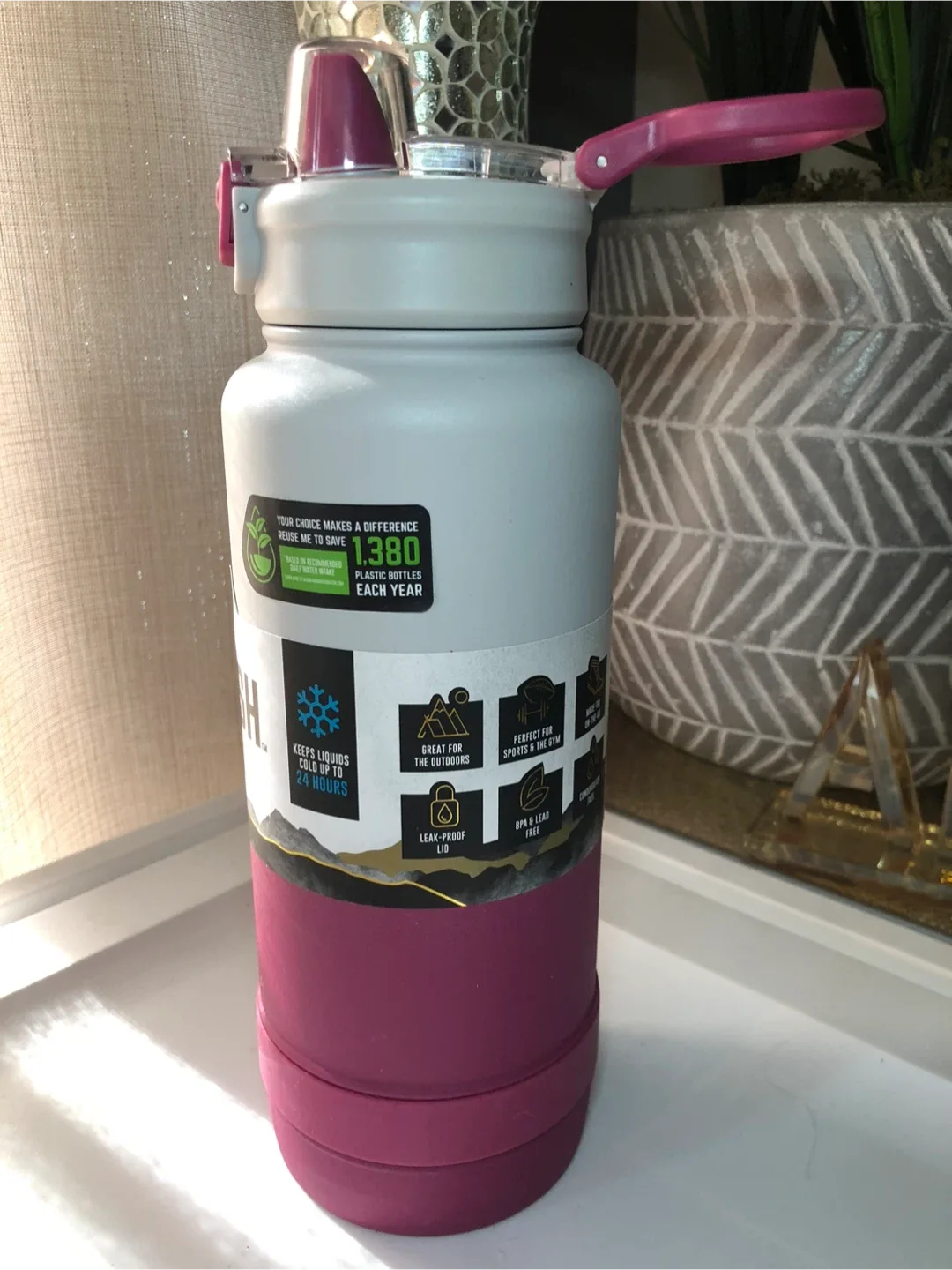 Manna PUSH Stainless Steel Bottle 40 oz image indicator(2)