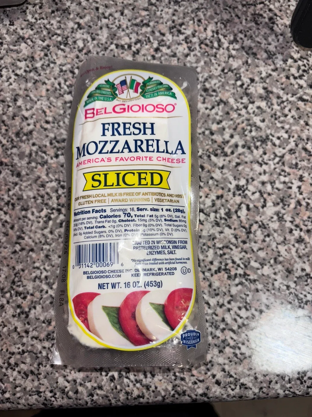 BelGioioso Fresh Mozzarella Sliced 16 oz image indicator(3)