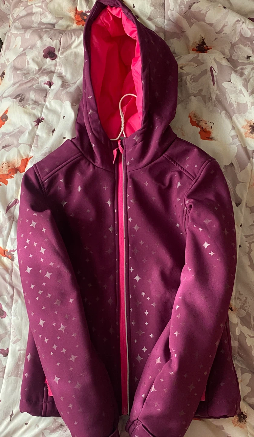 Athletic work Purple Softshell Jacket for kid - photo 2