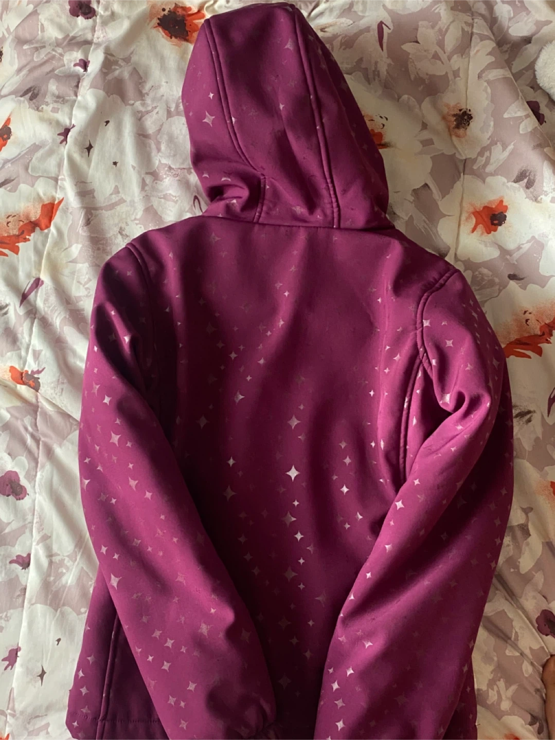 Athletic work Purple Softshell Jacket for kid