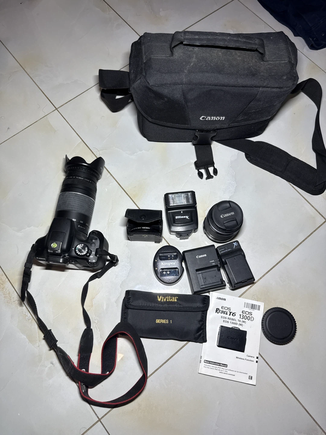 Canon EOS Rebel T6 / 1300D Camera Kit - photo 2