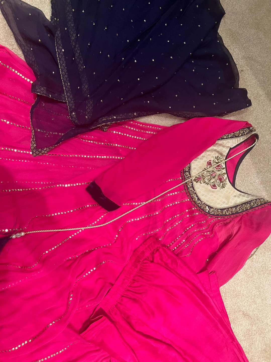 Pink Anarkali Dress - photo 4