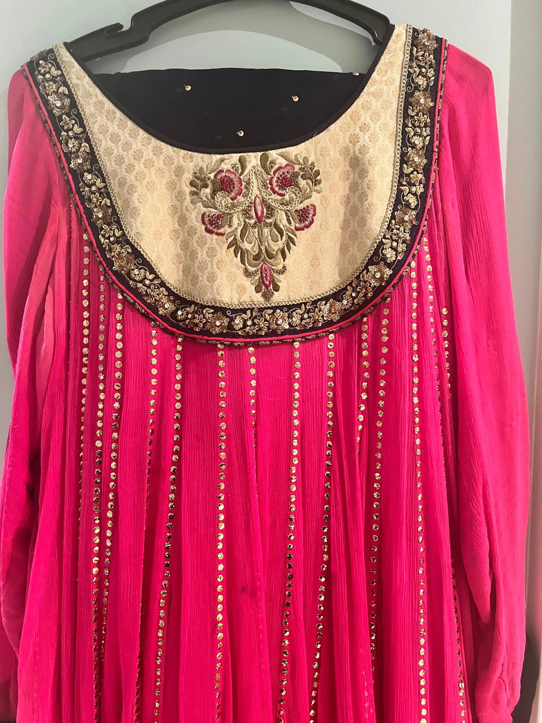Pink Anarkali Dress - photo 5
