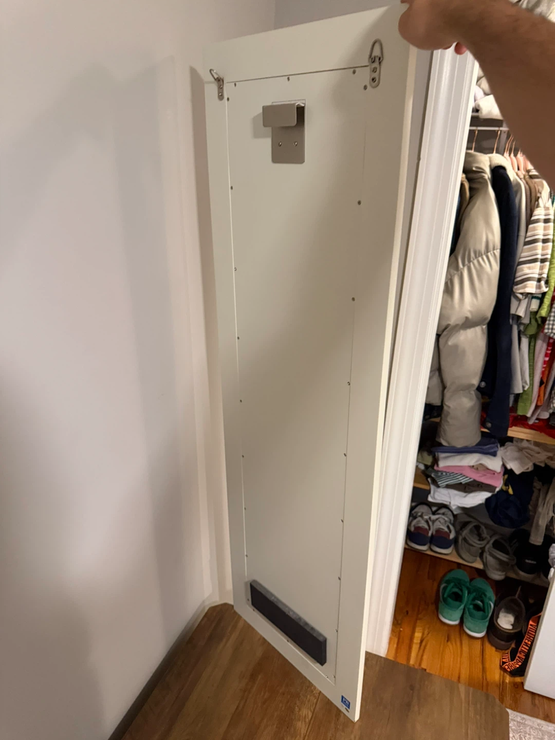 Mirror with Corkboard Frame - photo 3