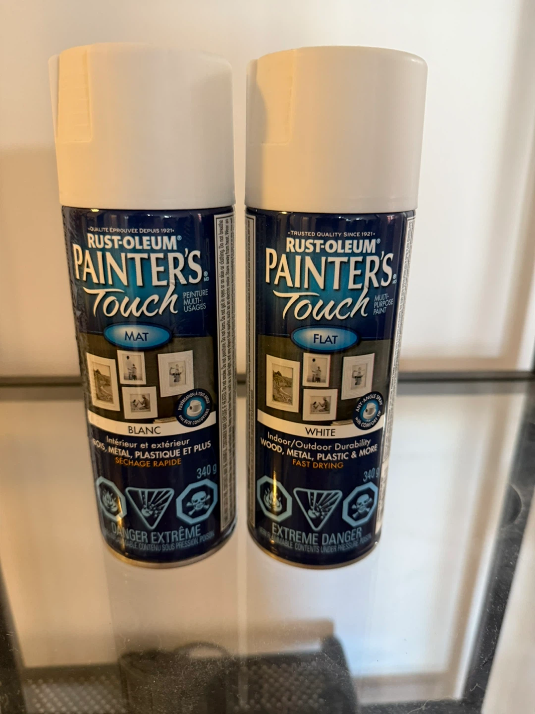 White color - new spray paint