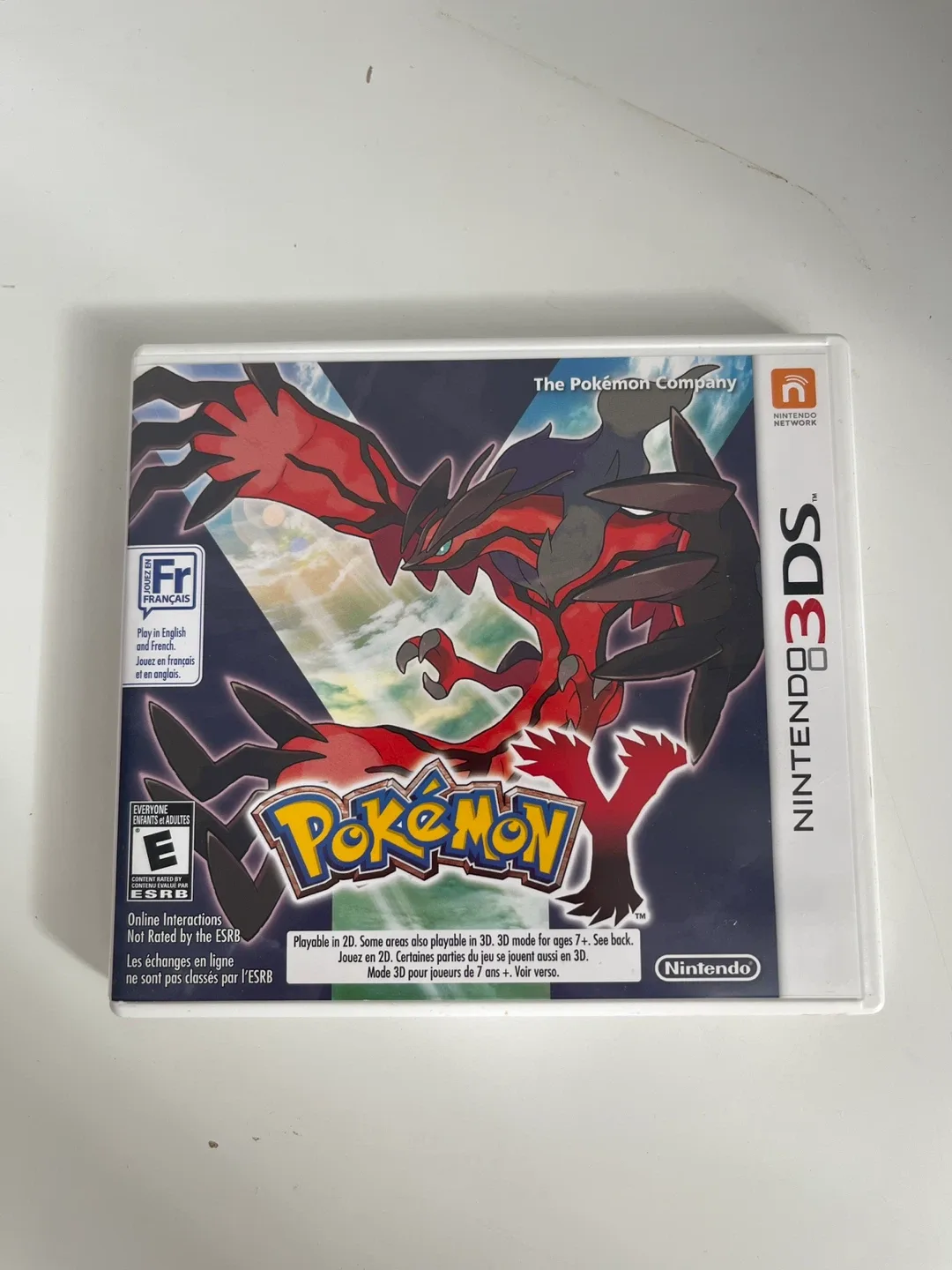 Complete In Box Pokémon Y Nintendo 3DS 🥕 Game thumbnail