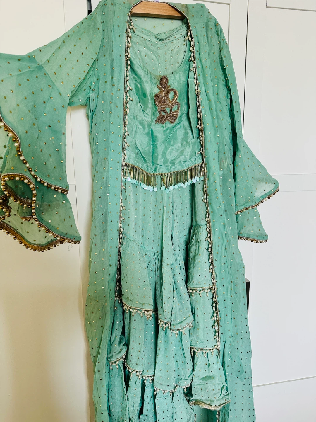 Elegant Indo-Western Sharara Set - photo 2
