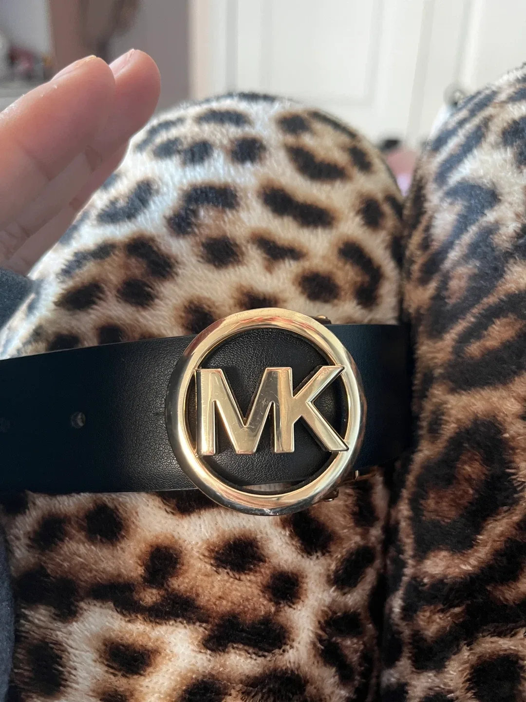 Xs Michael Kors Black & Brown Belt image indicator(4)