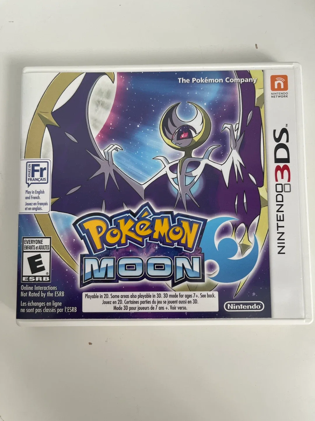 Pokémon Moon 3DS Game complete in box thumbnail