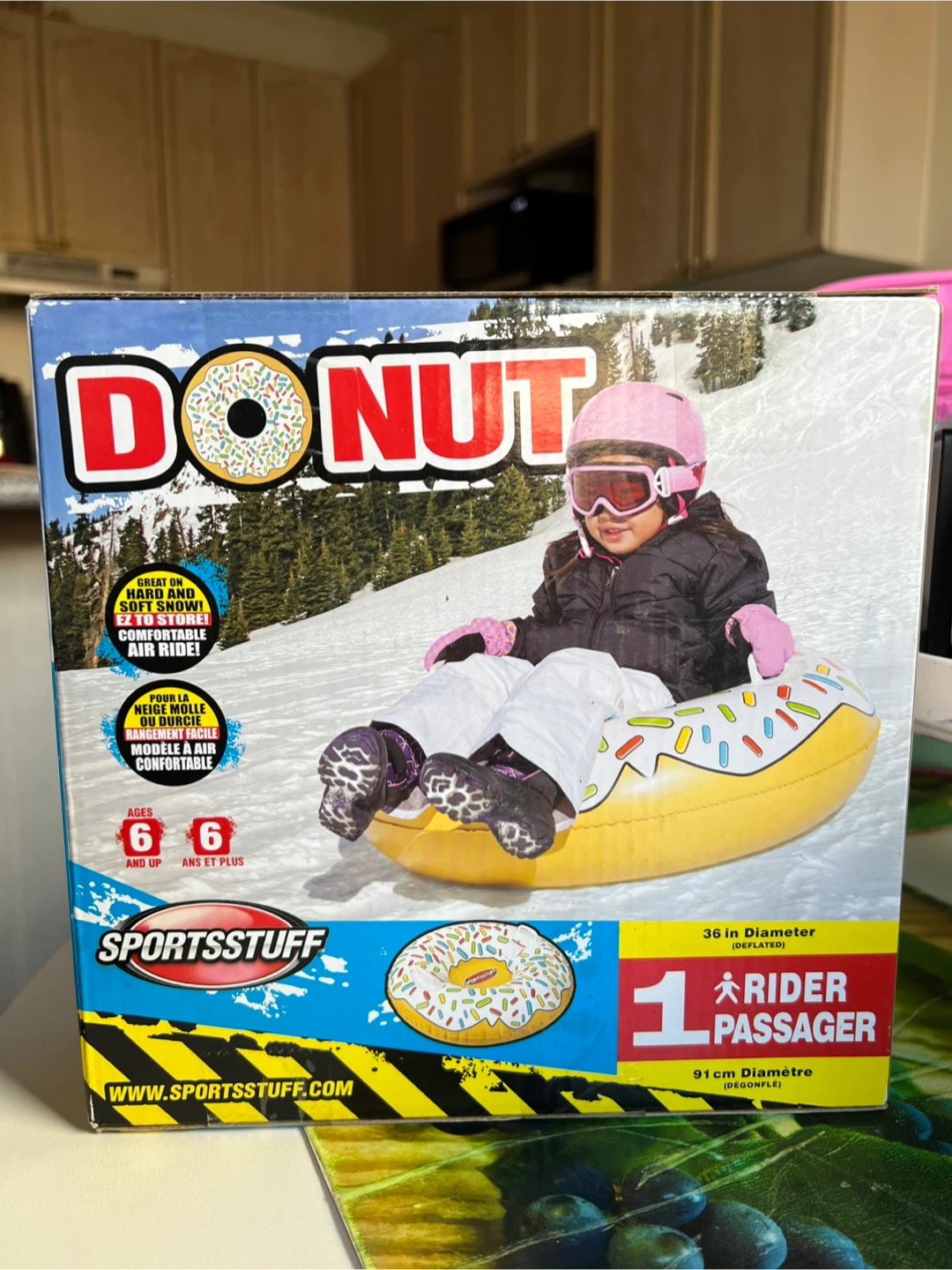 Sportsstuff Donut Snow Tube - Ages 6+