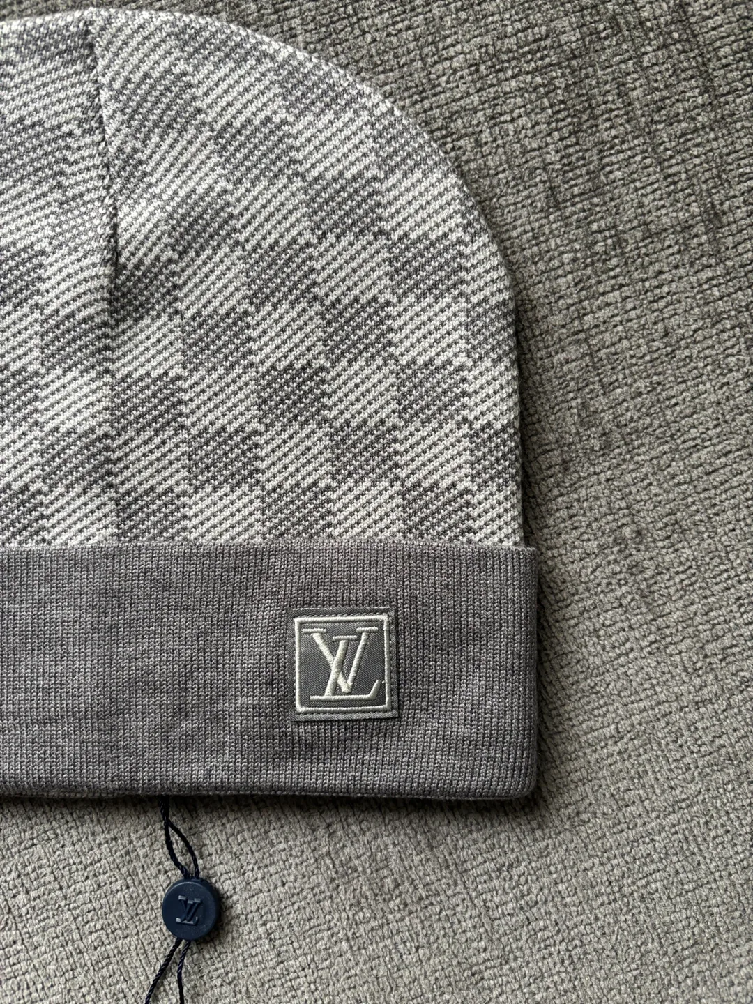 Louis Vuitton Grey Beanie image indicator(2)