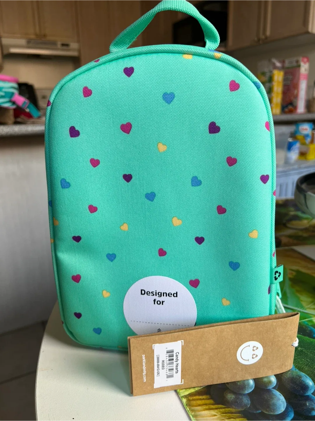 Parkland Lunch Bag - Candy Hearts Design image indicator(2)