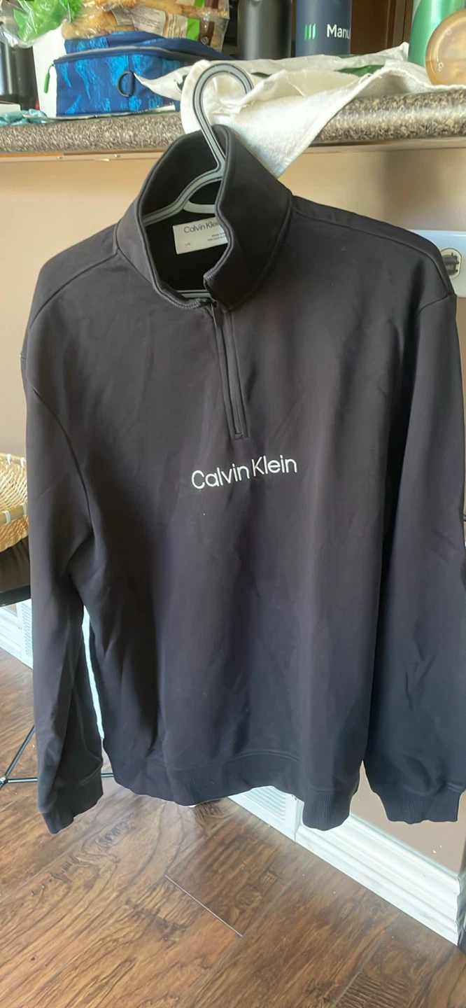 Calvin Klein Black Pullover - Size L/G